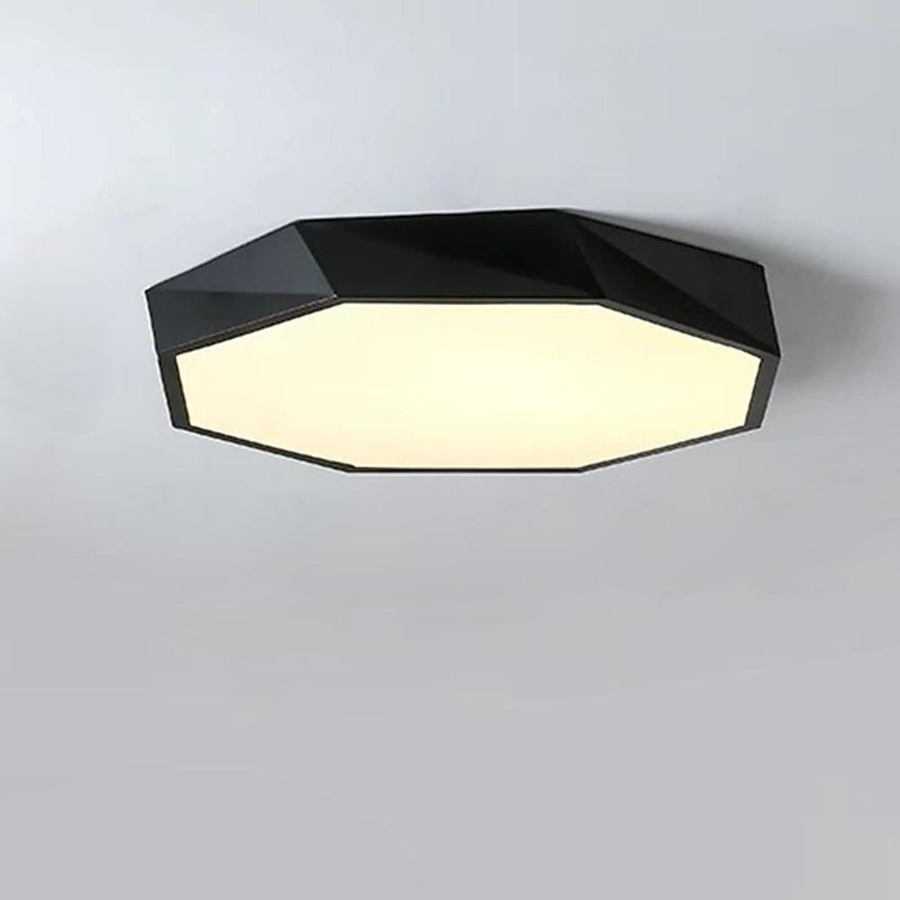 16'' LED 1-Light Globe Design Flush Mount Lights Modern Metal PVC Acrylic Flush Mounts Semi Flush Mounts-dazuma