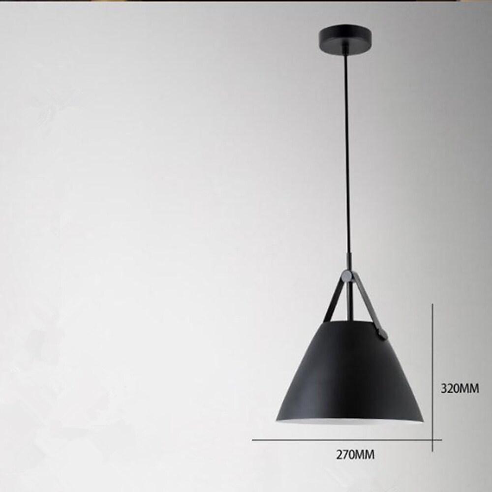 11'' Incandescent 1-Light Creative Pendant Light Nordic Style Metal Aluminum Novelty Island Lights