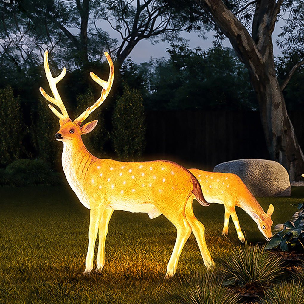 Imitation Animal Resin Outdoor Landscape Lighting Decorative Lamp Garden Lawn Lights - Dazuma