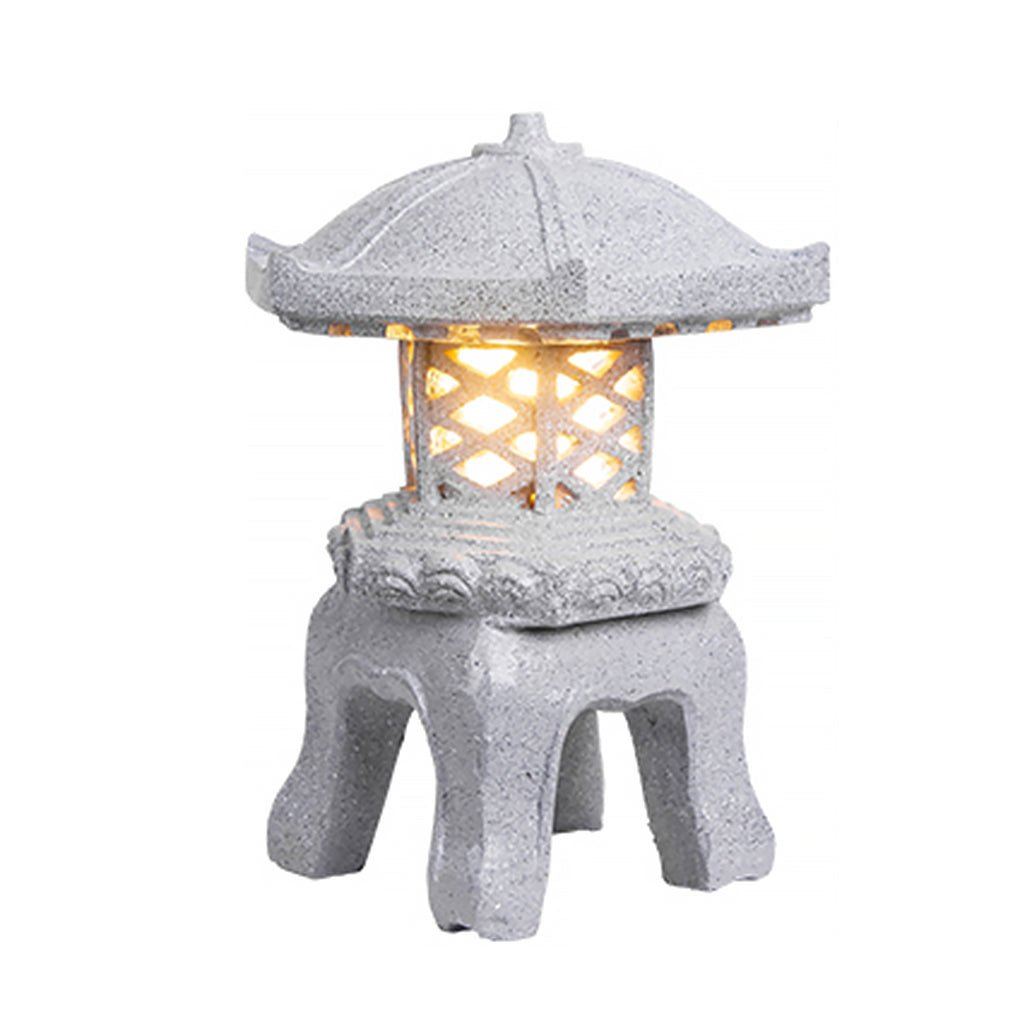 Rustic Imitation Stone Tower Outdoor Landscape Lighting