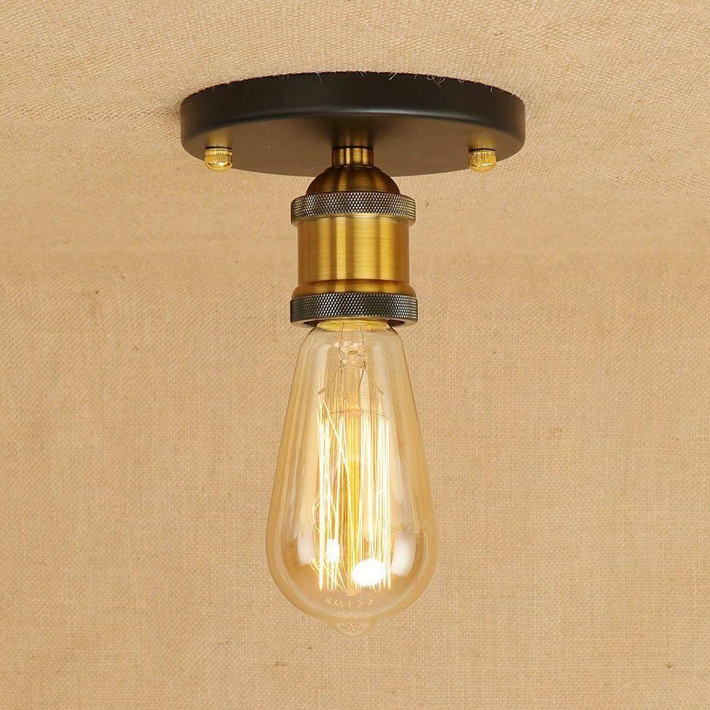 5'' Mini - style Rustic LED Retro Flush Mount Lighting Ceiling Light
