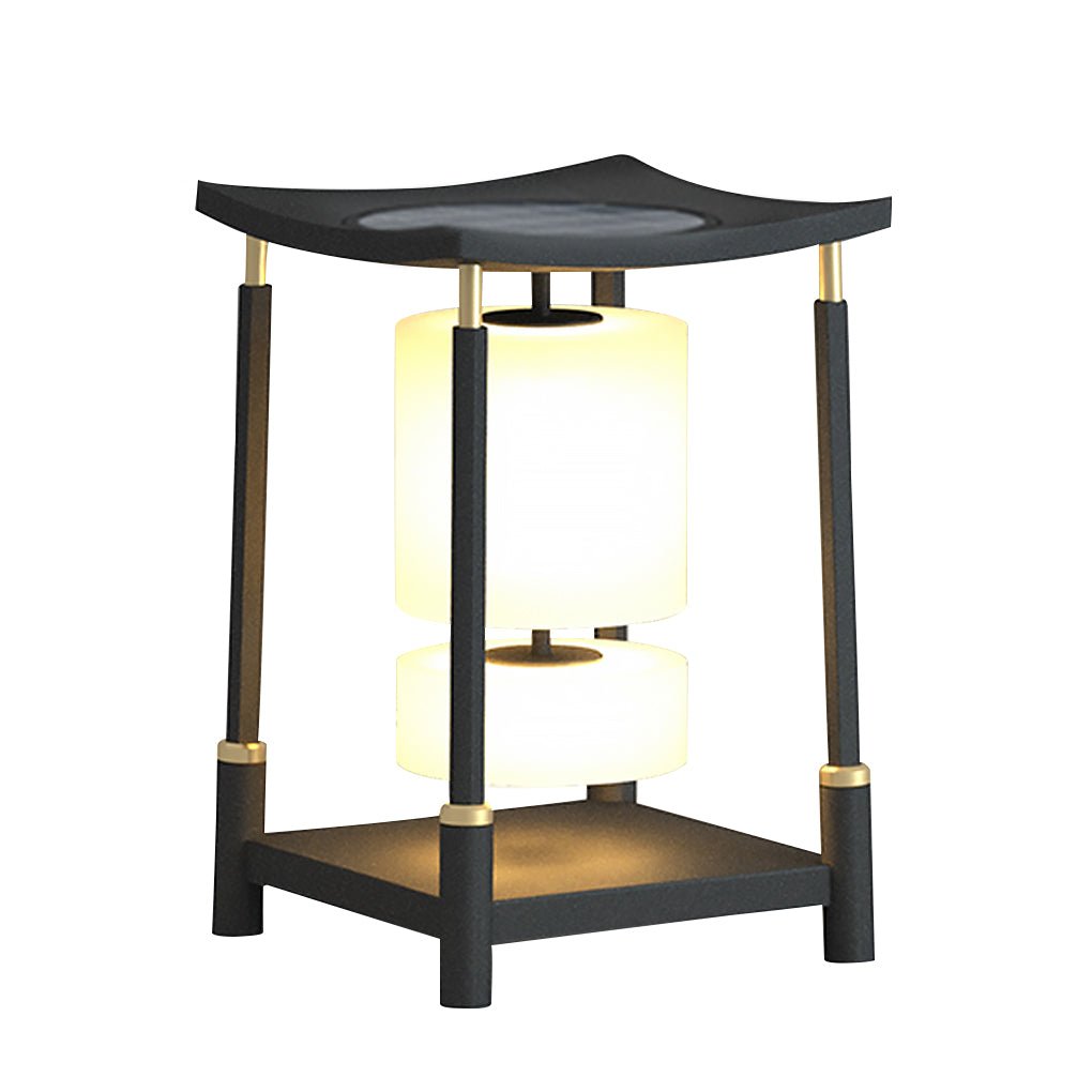 Innovative Asian Style Outdoor LED Landscape Lighting Decorative Solar Post Lights - Dazuma