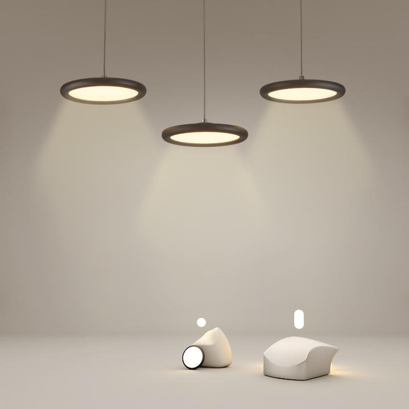 3 Piece Set Geometric Shaped Modern Pendant Light Fixtures Ceiling Lights