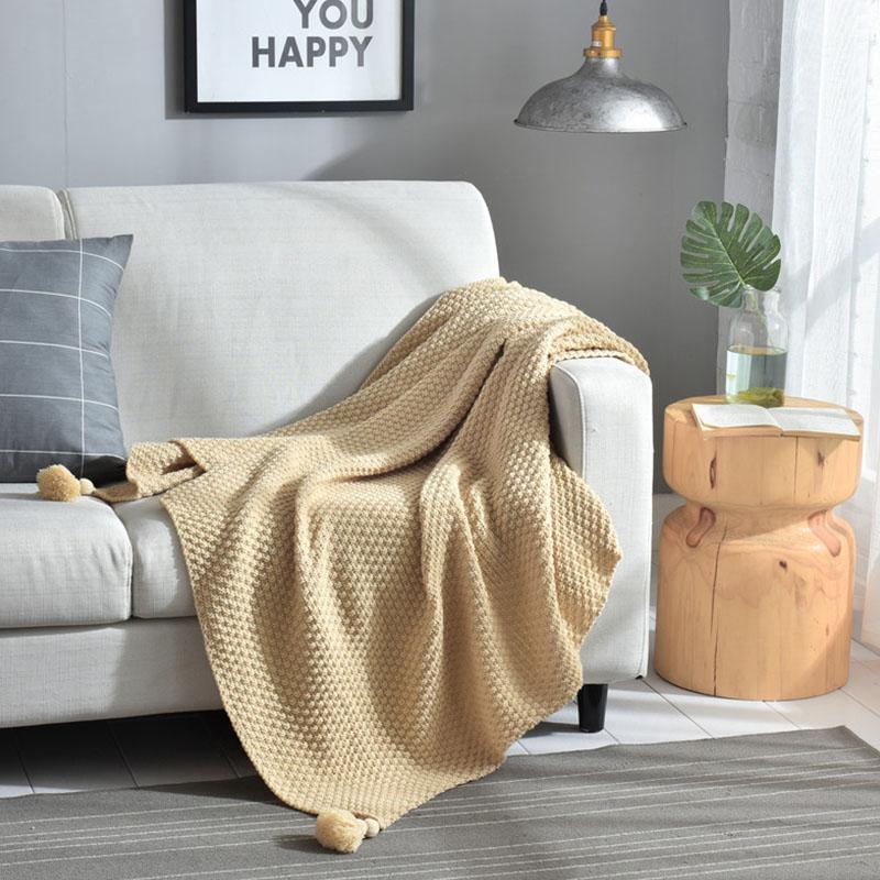 Knitted Design Blanket - dazuma