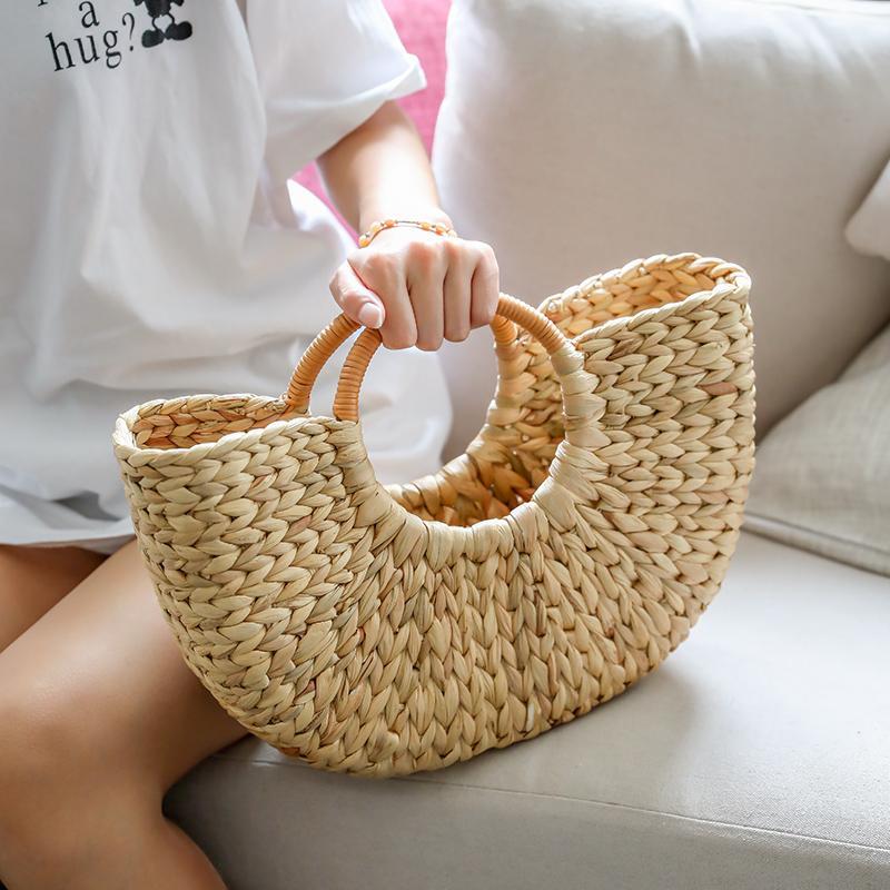Farmhouse Burlywood Storage Bag Storage Basket