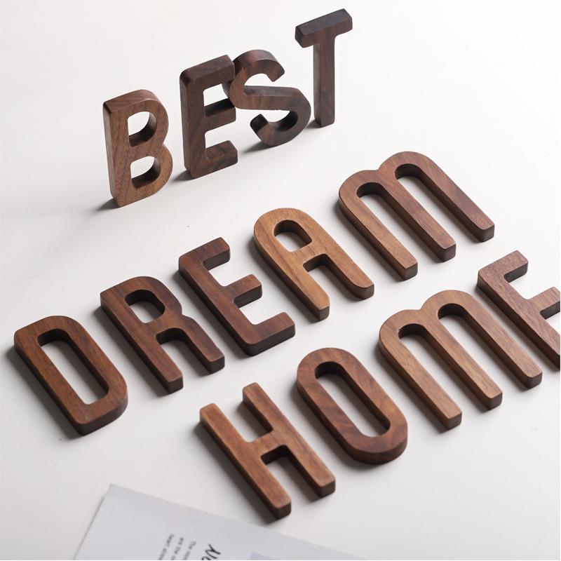 Wooden Decorative Letters - dazuma