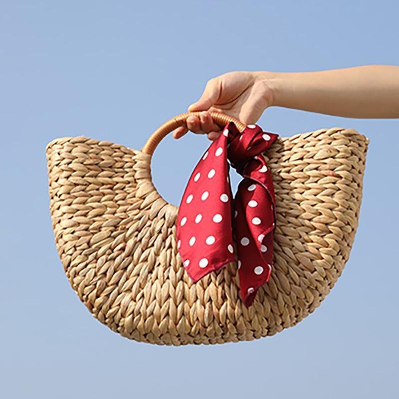 Farmhouse Burlywood Storage Bag Storage Basket