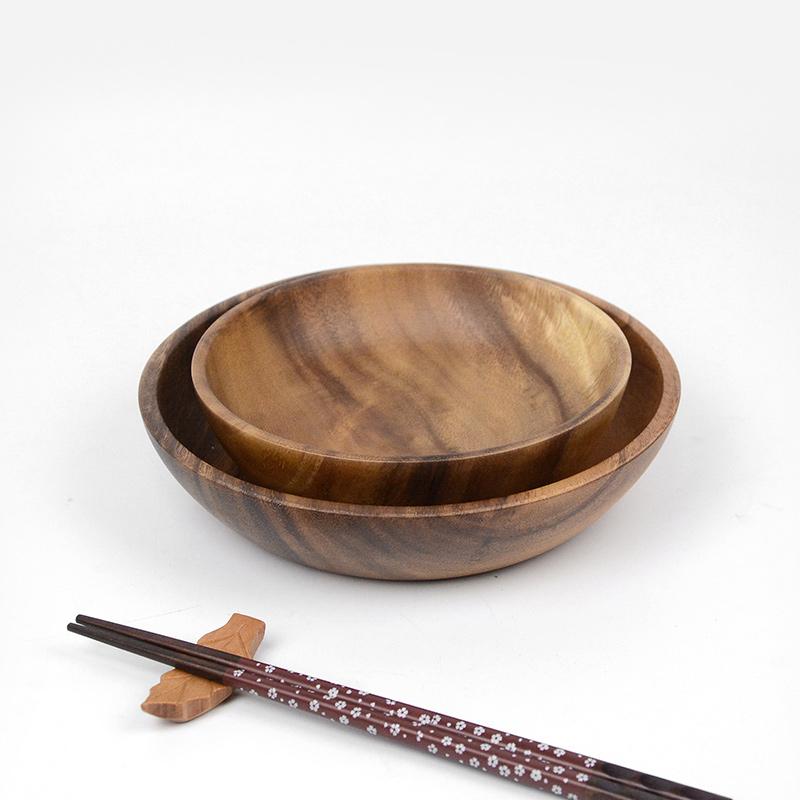 2 - Piece Jujube Wooden Bowls Set