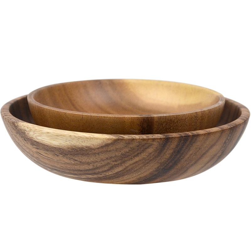 2 - Piece Jujube Wooden Bowls Set