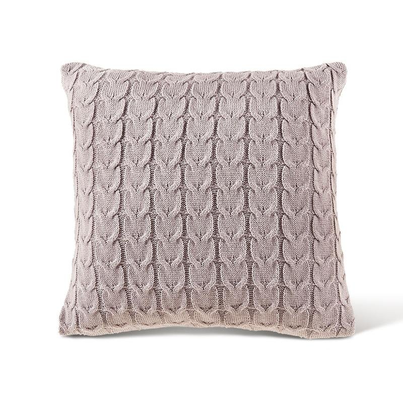 Square European Style Decorative Cushion Pillow Cover for Living Room Sofa Bed - dazuma