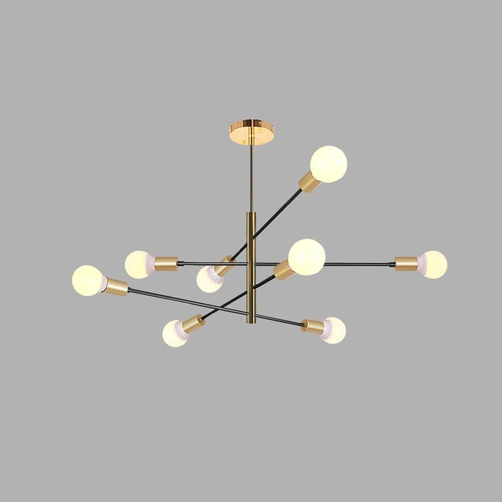 37'' LED 8-Light New Design Chandelier Artistic Contemporary Metal Sputnik Sputnik Design