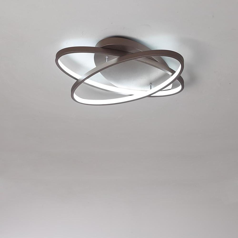 21'' LED 2-Light Flush Mount Lights LED Contemporary Aluminum PVC Linear Ceiling Lights