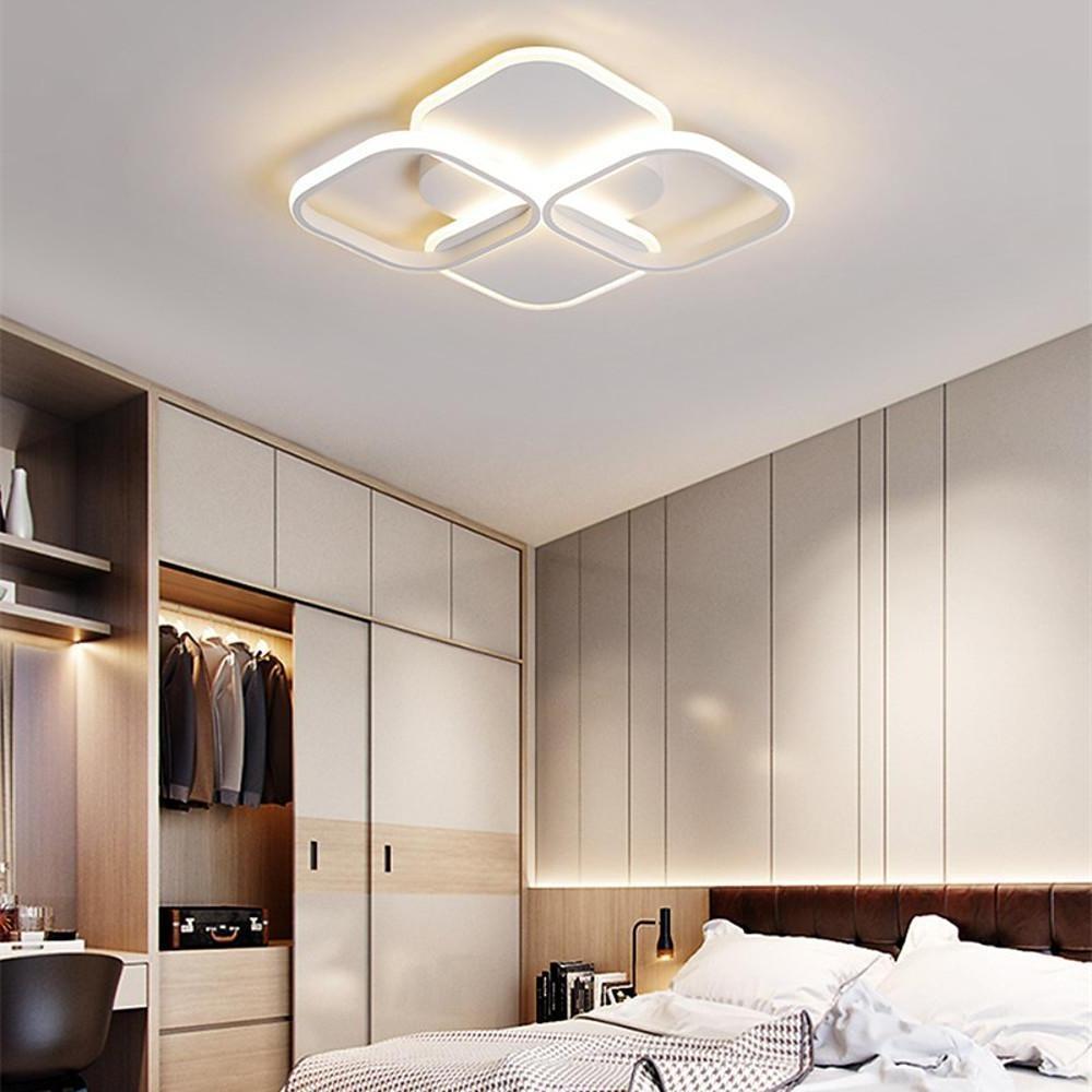 20'' LED 4-Light Cluster Design Flush Mount Lights Modern LED Flush Mounts Semi Flush Mounts