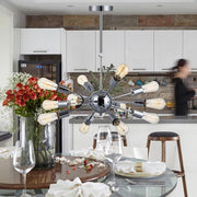 Cluster Sputnik Chandelier Mid - Century Chandeliers for Living Room