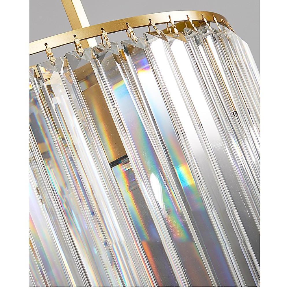 14'' LED 8-Light 5-Light 3-Light Unique Design Pendant Light Nordic Style LED Copper Crystal Pendant Lights-dazuma