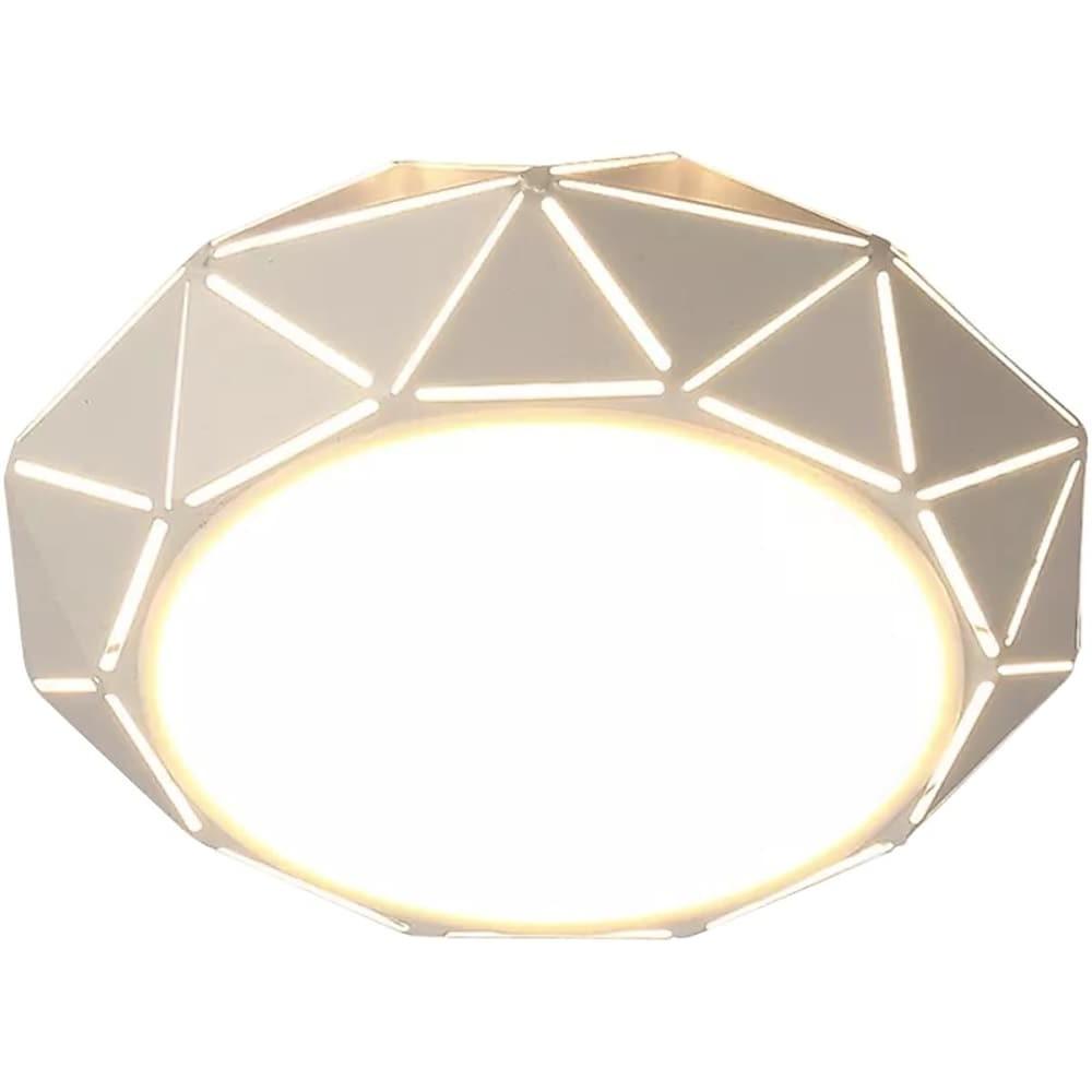 Geometric Drum Shaped LED Modern Flush Mount Lighting Ceiling Lights