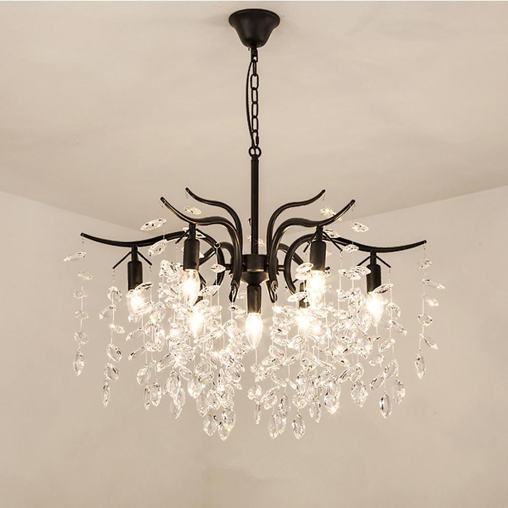 Antique Crystal 7 - light LED Artistic Chandeliers Kitchen Island Lighting