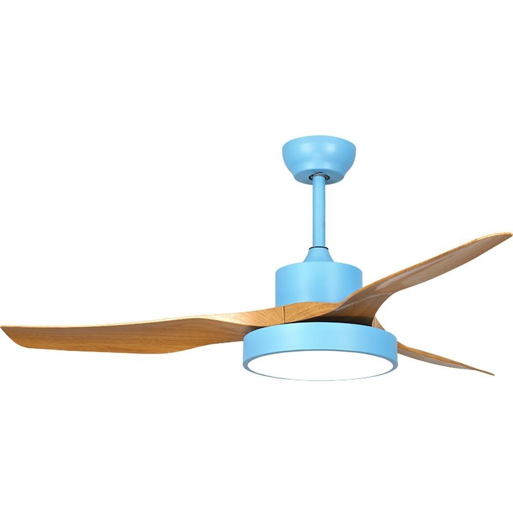 3 - Blade Rustic Ceiling Fans with LED Light