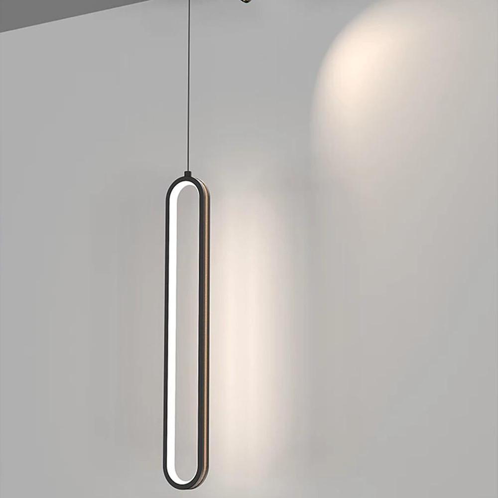 4'' LED 1-Light Lantern Desgin Pendant Light Modern Metal Acrylic Pendant Lights-dazuma