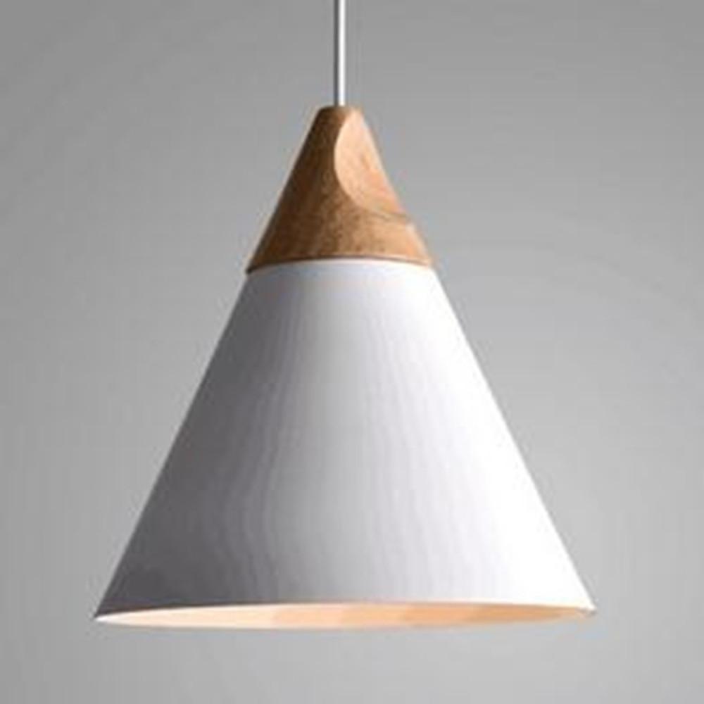 50'' LED 1-Light Pendant Light Modern Contemporary Aluminum Wood Bamboo Cone Island Lights