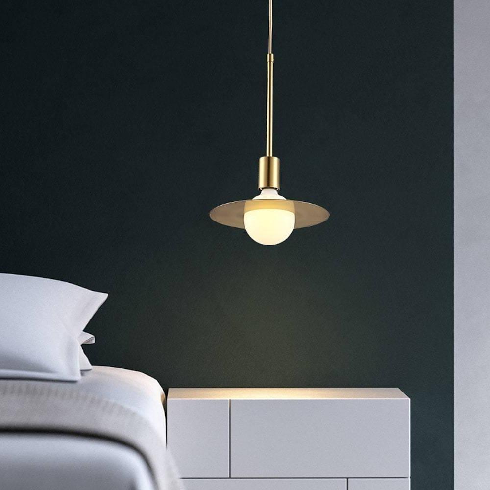 Ball - shaped LED Gold Modern Pendant Lighting Hanging Ceiling Lights
