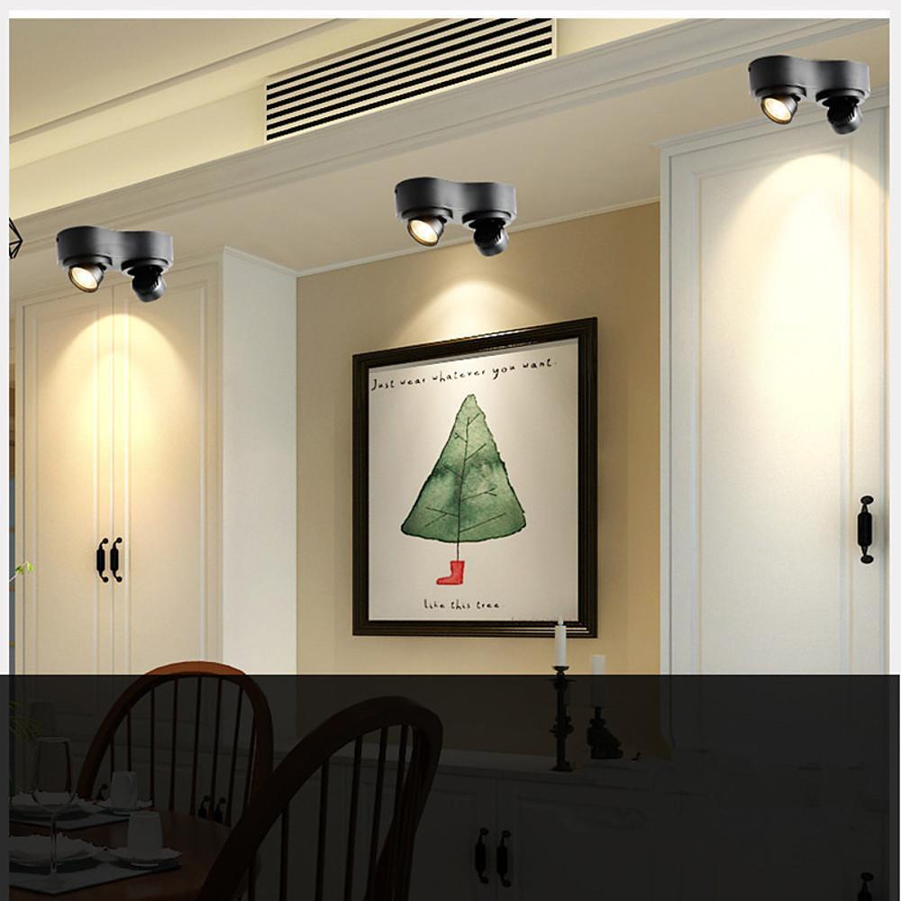 9'' LED 2-Light Geometric Shapes Flush Mount Lights Aluminum Acrylic Stylish Modern Style Flush Mounts Semi Flush Mounts