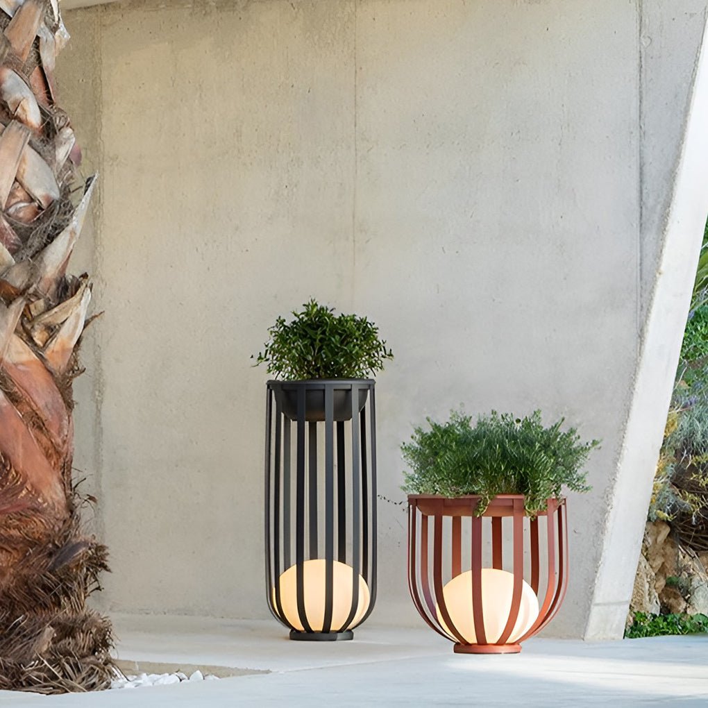 Lantern Waterproof Solar LED Modern Outdoor Lanterns Lamps Garden