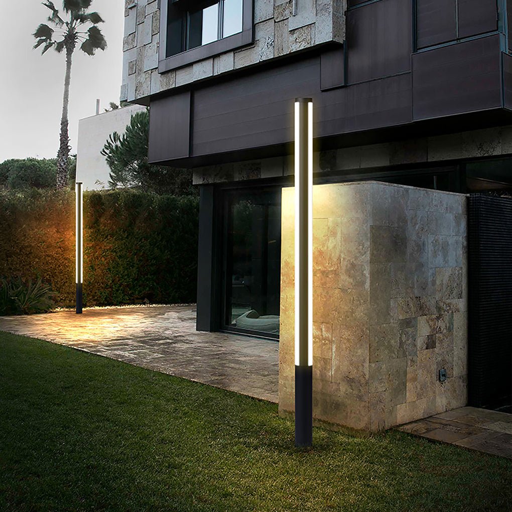 LED Landscape Lighting Decorative Bollard Lights Waterproof for Outdoor Courtyard