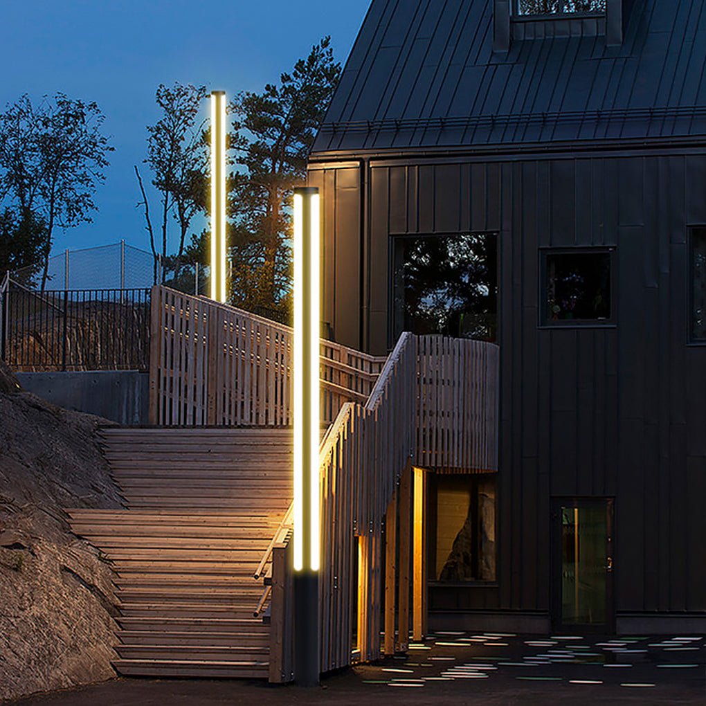 LED Landscape Lighting Decorative Bollard Lights Waterproof for Outdoor Courtyard