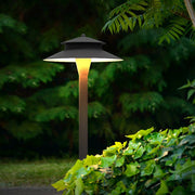 Aluminum Industrial Hat - Top LED Pathway Light Outdoor 5W Lawn Lamp