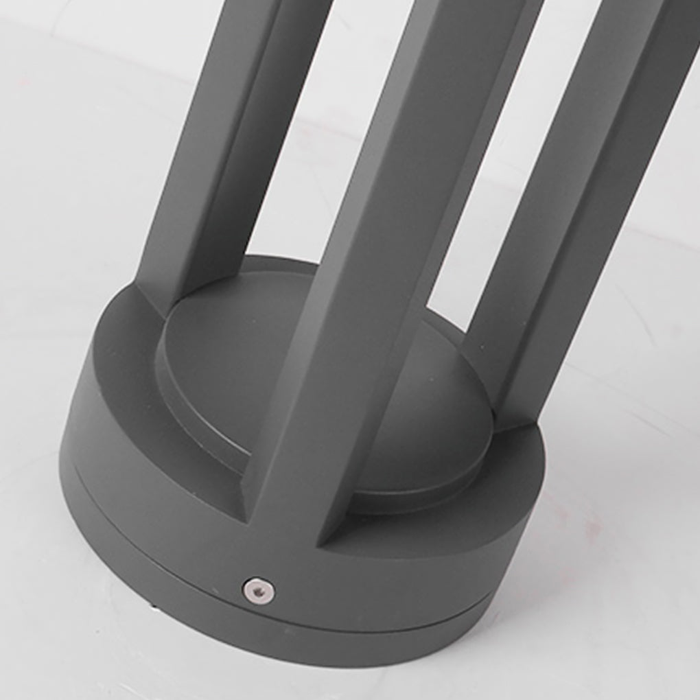 Stylish LED Outdoor Waterproof Lawn Light with Decorative Columns