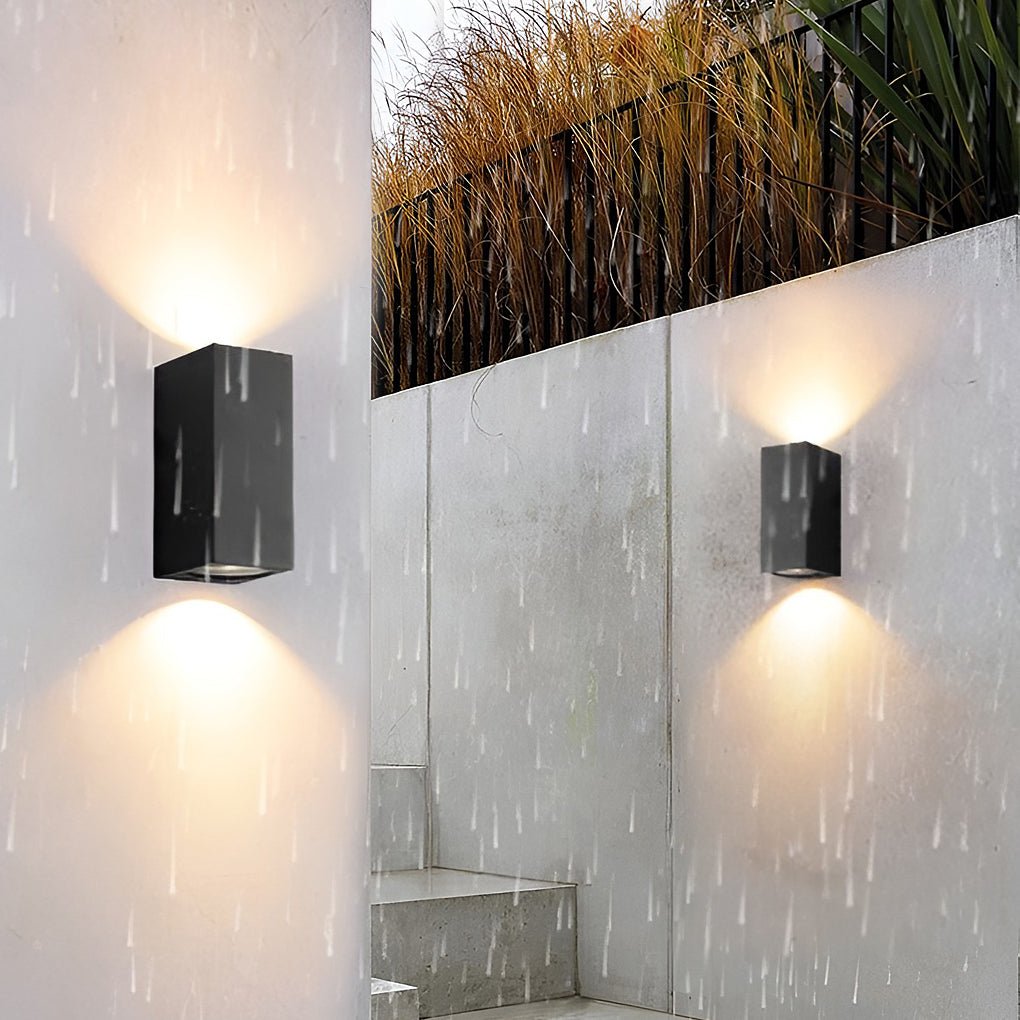 LED Up and Down Liaghts Outdoor Wall Lights Wall Lamp Wall Sconce Lighting - Dazuma