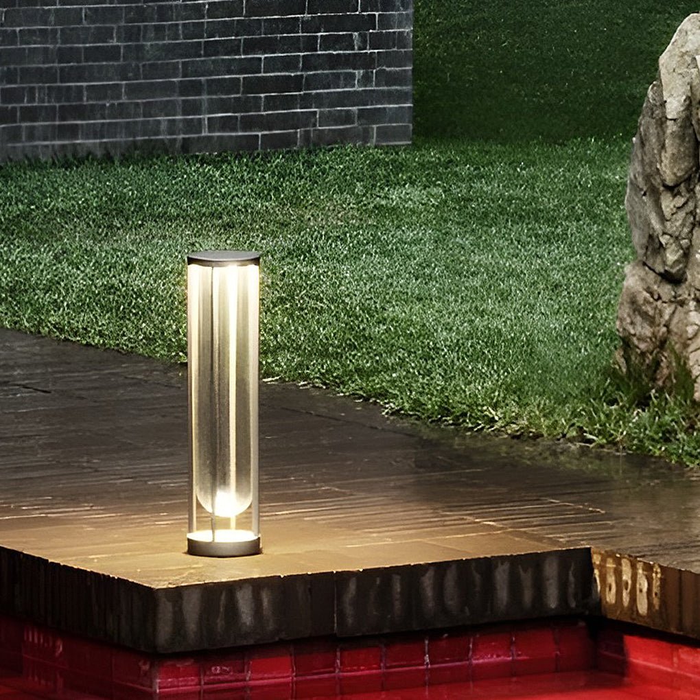 Modern Aluminum LED Outdoor Post Light Housing LED light