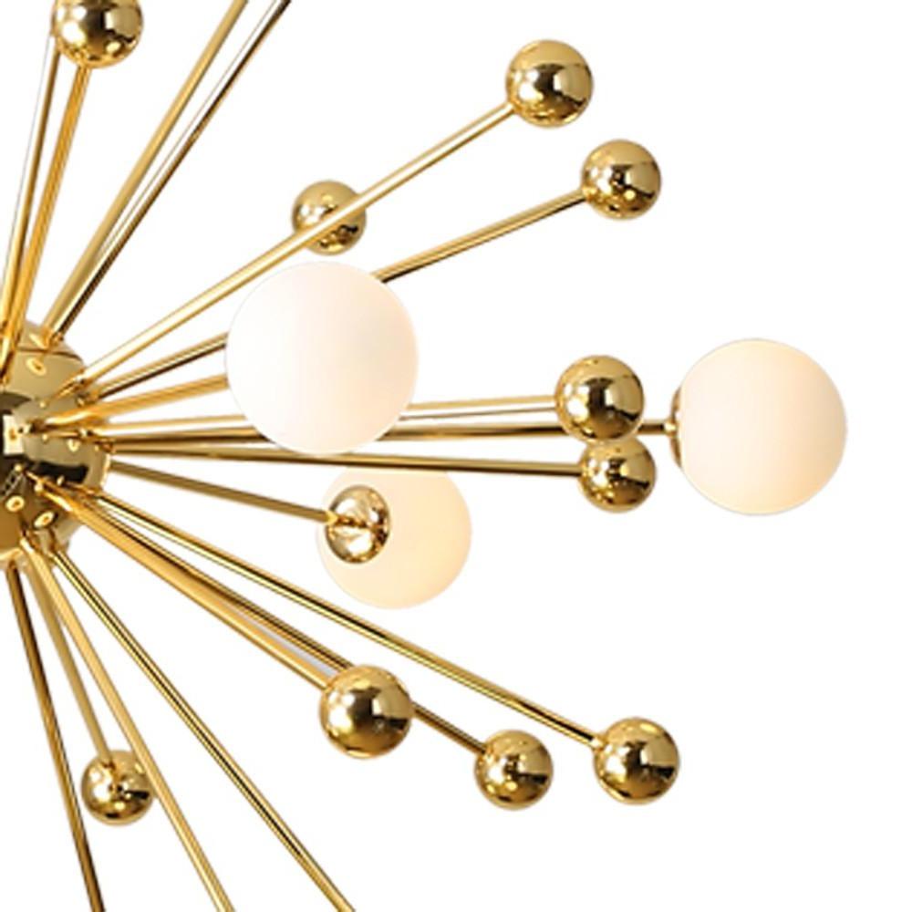 39'' LED 18 Bulbs New Design Chandelier Nordic Style Modern Metal Glass Sputnik Cluster Globe Design