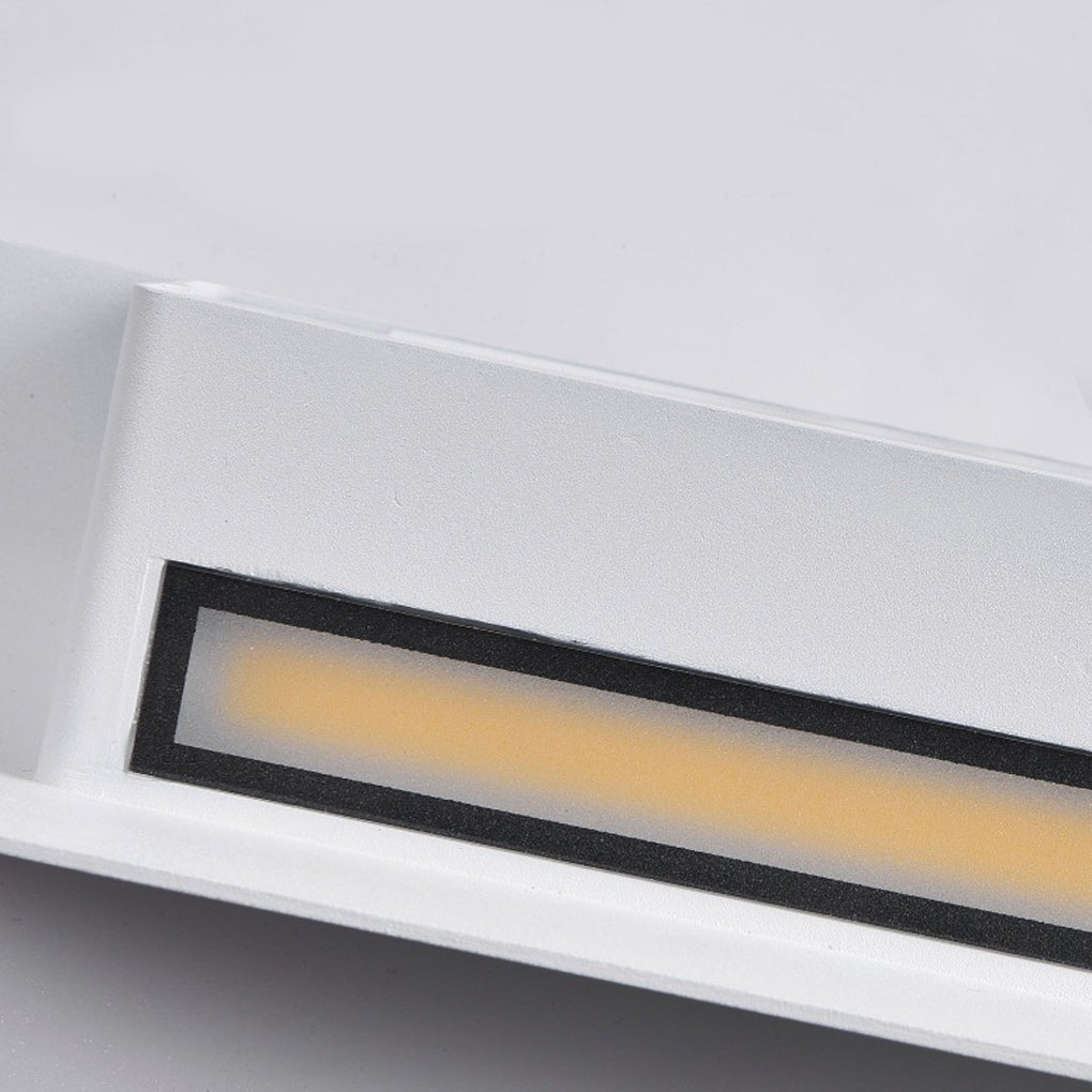 Minimalist Arc Shaped Waterproof Wall Lamp for Outdoor Indoor Corridor Staircase