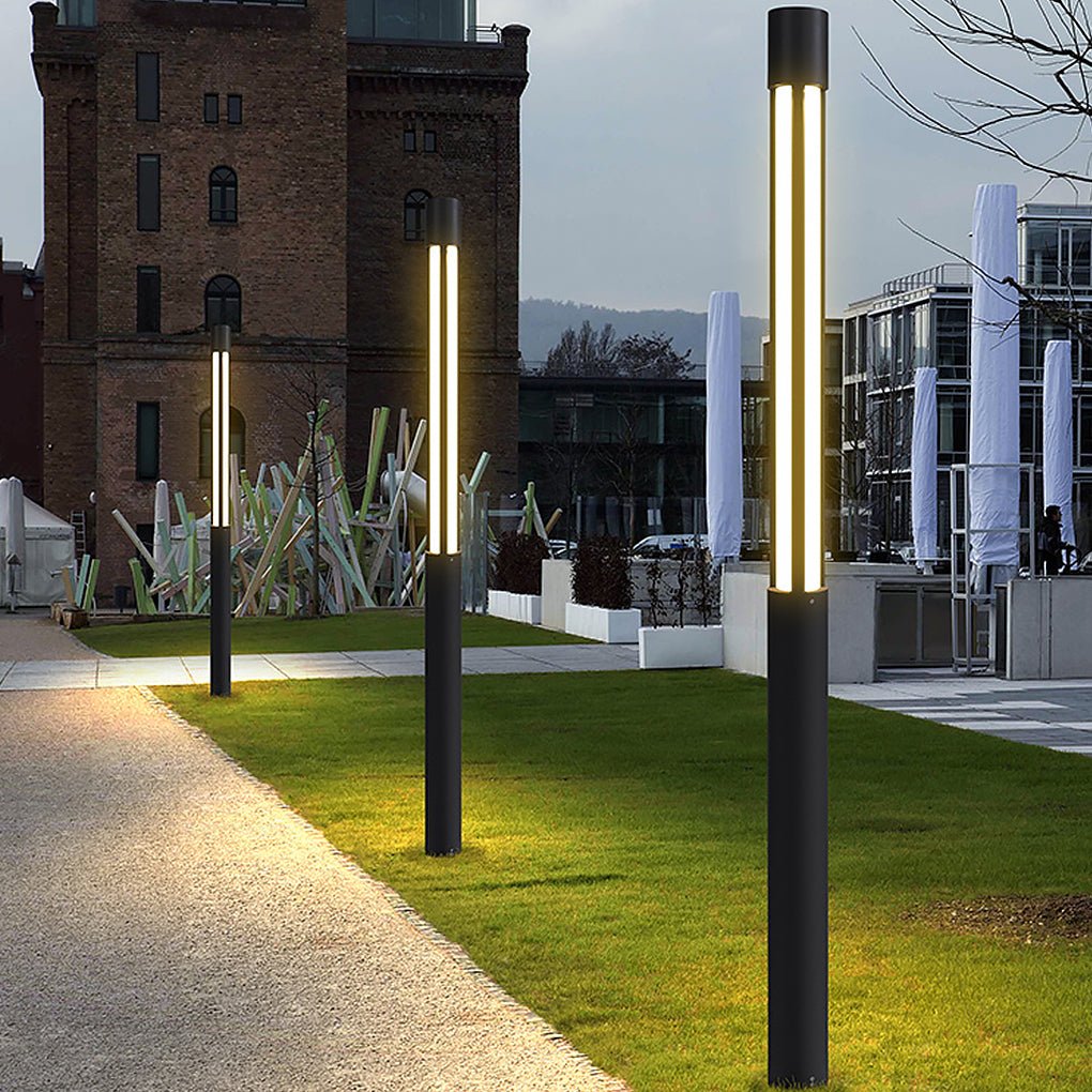 Minimalist Landscape Decorative Lighting LED Post Light Waterproof for Park Garden - Dazuma