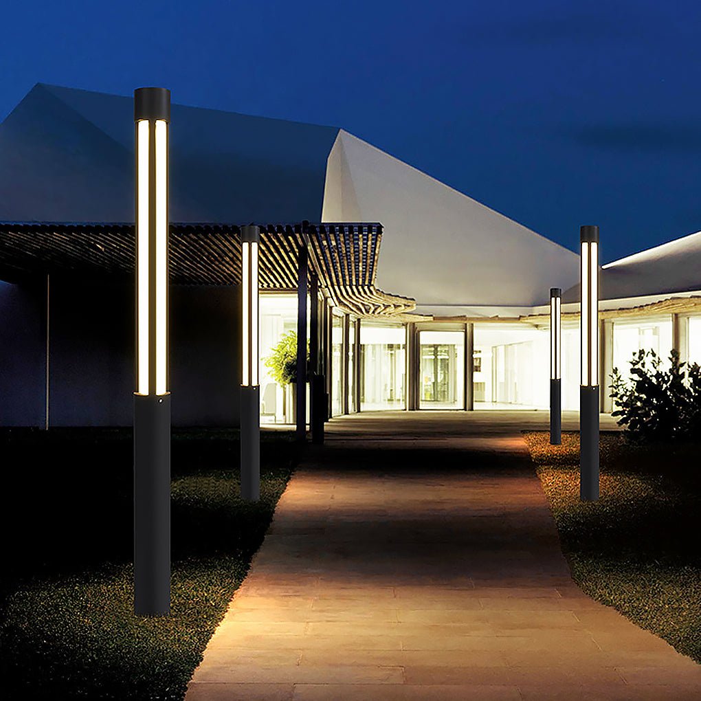 Minimalist Landscape Decorative Lighting LED Post Light Waterproof for Park Garden - Dazuma