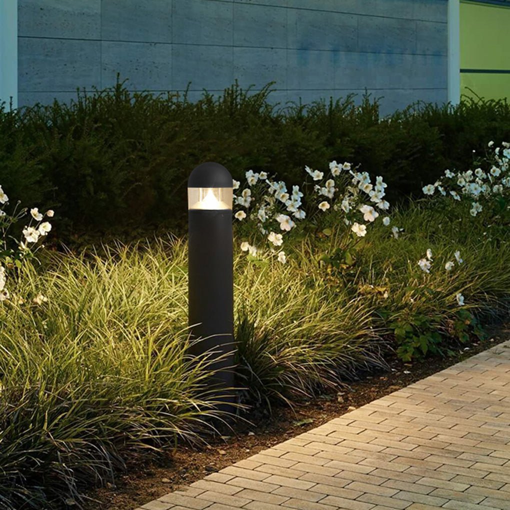 Minimalist Waterproof LED Garden Light Durable Outdoor Landscape Bollard Lights