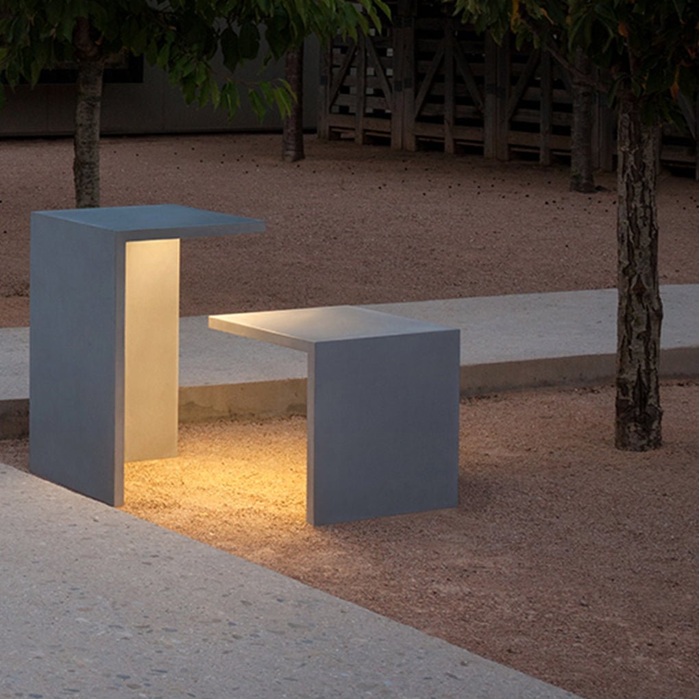 Minimalist Outdoor Landscape Lighting Waterproof Creative Bar Chair Lights - Dazuma