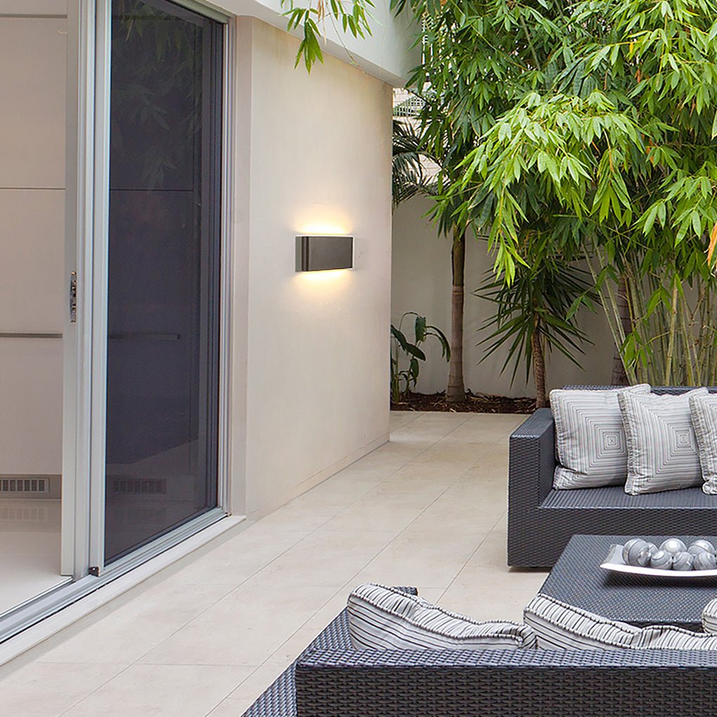 Minimalist Outdoor Waterproof LED Exterior Wall Light for Garden Balcony - Dazuma