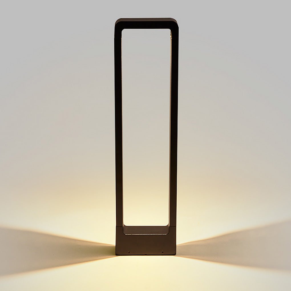 Rectangular COB LED Outdoor Path Lights - Minimalist, Durable & Waterproof