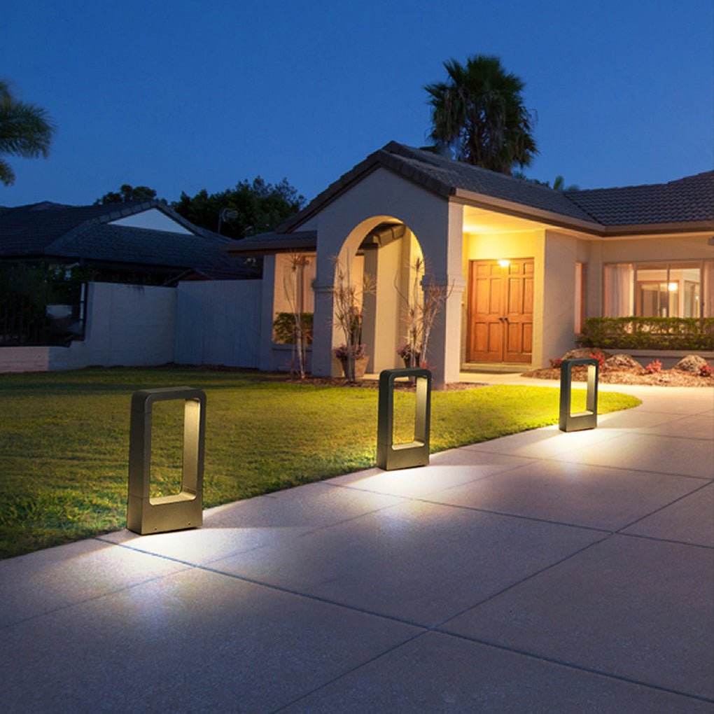 Minimalist Outdoor Waterproof Light Garden Post Lamp LED Landscape Lighting - Dazuma