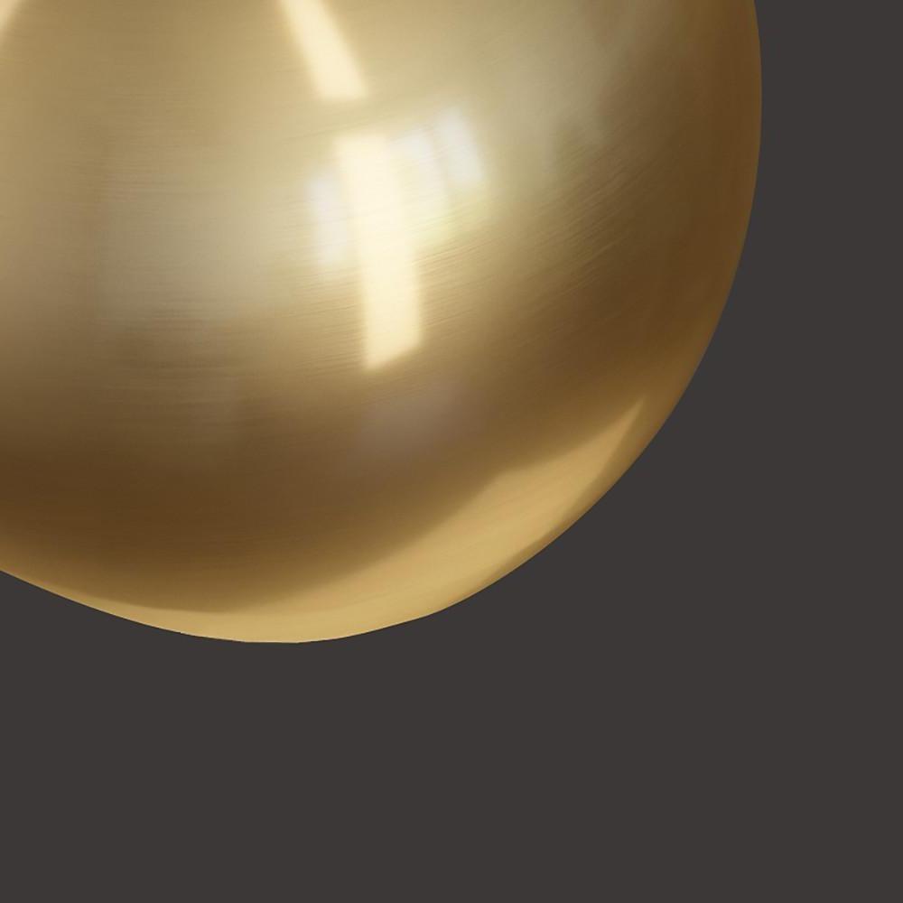 6'' LED 1 - Light Globe Small Flush Mount Light Nordic Copper Ceiling Light