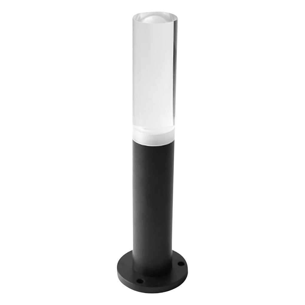 modern-bollard-lighting-dimensions-front-view-size-specifications