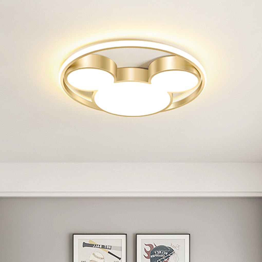 Modern Creative Cartoon Three Tone Light LED Energy Saving Ceiling Lamps - Dazuma