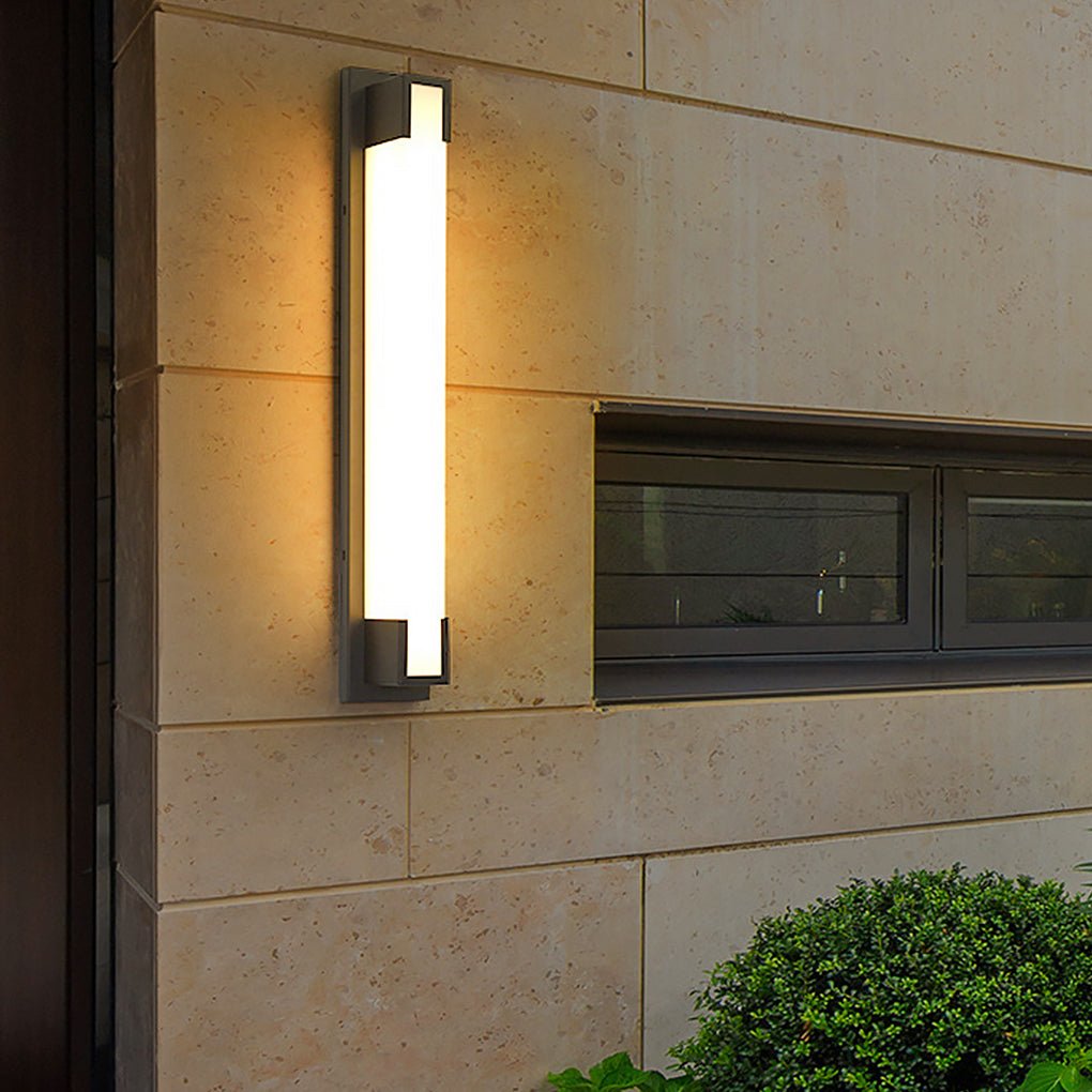 Modern Minimalist Exquisite Outdoor Waterproof LED Decorative Courtyard Wall Lamp - Dazuma