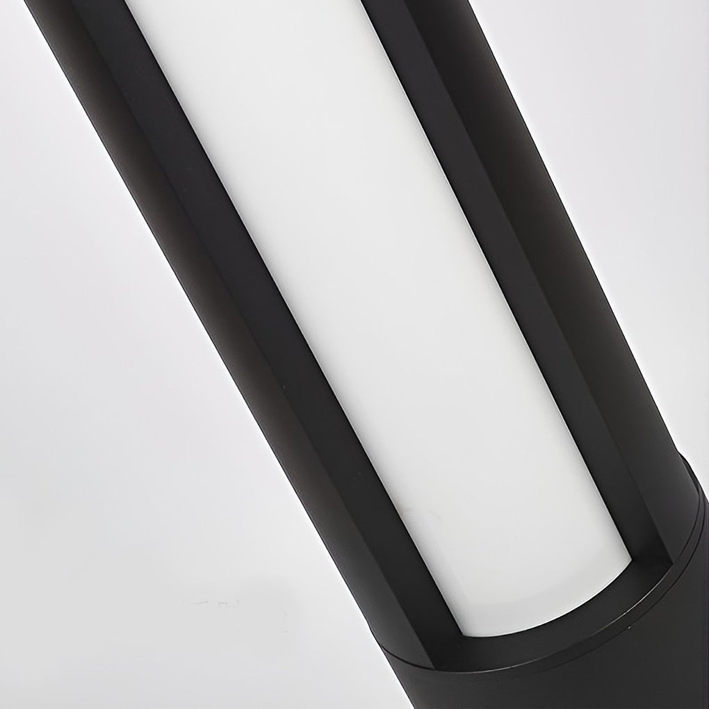 Modern Minimalist LED Outdoor Cylindrical Bollard Pathway Lights