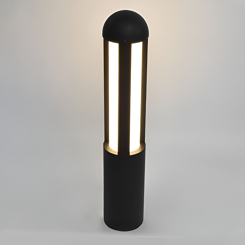 Modern Minimalist LED Outdoor Cylindrical Bollard Pathway Lights