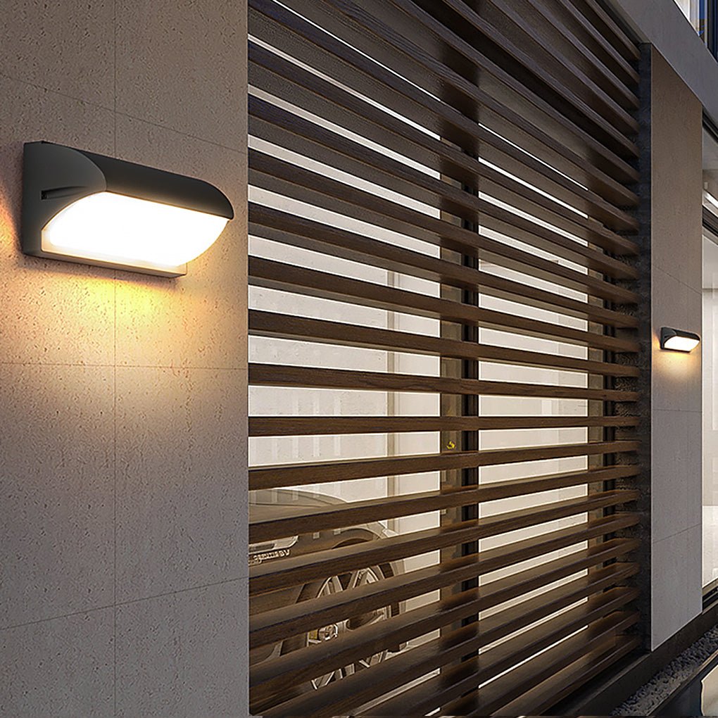 Modern Minimalist LED Waterproof Wall Light for Outdoor Villa Courtyard Balcony - Dazuma