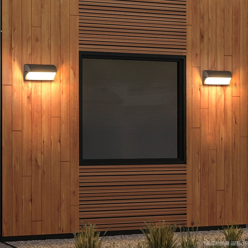 Modern Minimalist LED Waterproof Wall Light for Outdoor Villa Courtyard Balcony - Dazuma
